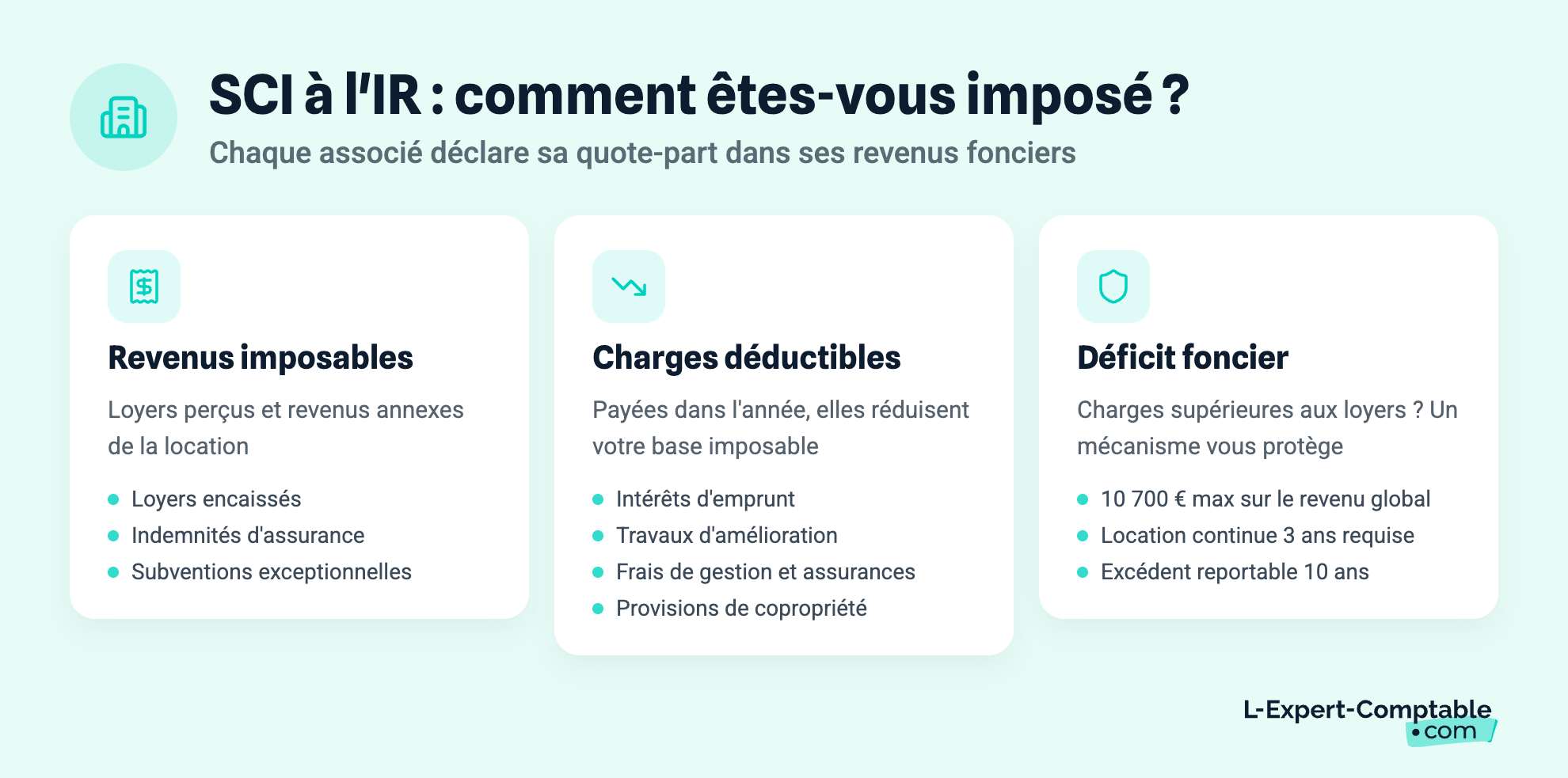 SCI à l'IR : comment êtes-vous imposé ?